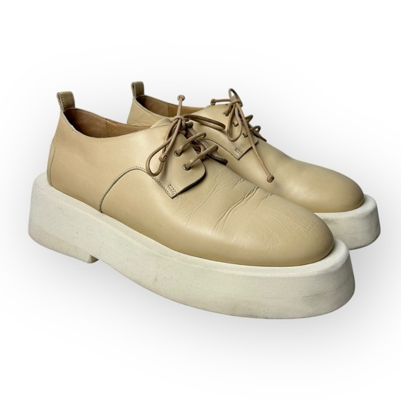 Marsèll Gommellone Derbys in Biscuit/Ivory 39 - Picture 3 of 13